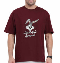 Load image into Gallery viewer, bugs bunny Oversized T-Shirt for Men-Maroon-Ektarfa.online
