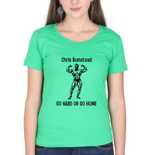 Load image into Gallery viewer, Chris Bumstead - CBUM T-Shirt for Women-Flag Green-Ektarfa.online
