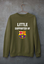 Load image into Gallery viewer, Little Supporter Barcelona Unisex Sweatshirt for Men/Women-Olive Green-Ektarfa.online
