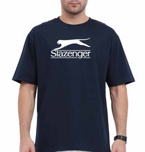 Load image into Gallery viewer, Slazenger Oversized T-Shirt for Men-Navy Blue-Ektarfa.online
