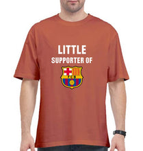 Load image into Gallery viewer, Little Supporter Barcelona Oversized T-Shirt for Men-Coral-Ektarfa.online
