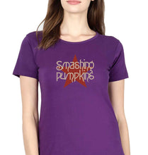 Load image into Gallery viewer, Smashing Pumpkins T-Shirt for Women-Purple-Ektarfa.online
