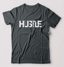 Load image into Gallery viewer, hustle T-Shirt for Men-Steel grey-Ektarfa.online

