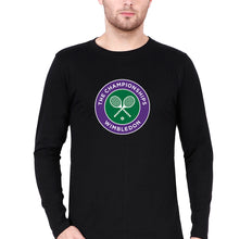 Load image into Gallery viewer, wimbledon Full Sleeves T-Shirt for Men-Black-Ektarfa.online
