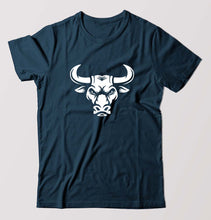 Load image into Gallery viewer, Bull T-Shirt for Men-Petrol Blue-Ektarfa.online
