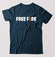 Load image into Gallery viewer, free fire T-Shirt for Men-Petrol Blue-Ektarfa.online

