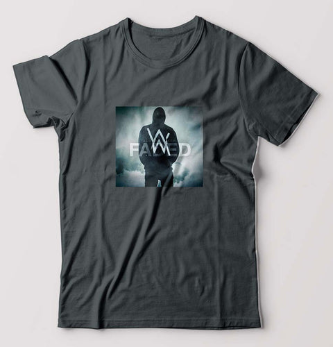 Alan Walker T-Shirt for Men-Steel grey-Ektarfa.online