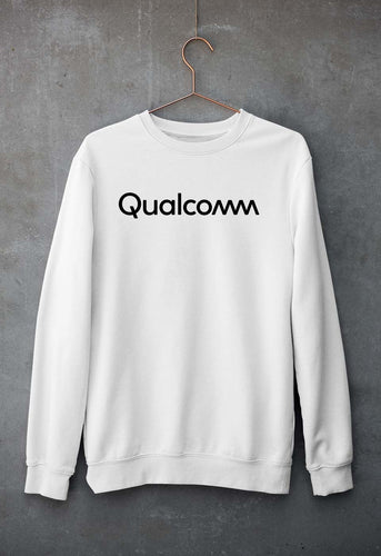qualcomm Sweatshirt for Men/Women-White-Ektarfa.online