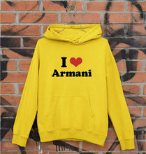 Load image into Gallery viewer, I Love Armani Hoodie for Men/Women
