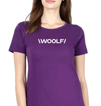 Load image into Gallery viewer, woolf university T-Shirt for Women-Purple-Ektarfa.online
