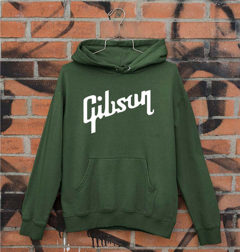 gibson Unisex Hoodie for Men/Women-Dark Green-Ektarfa.online