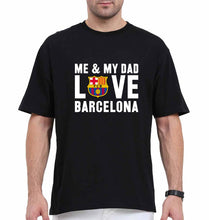 Load image into Gallery viewer, Love Barcelona Oversized T-Shirt for Men-Black-Ektarfa.online

