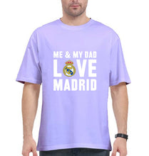 Load image into Gallery viewer, Love Real Madrid Oversized T-Shirt for Men-Lavender-Ektarfa.online

