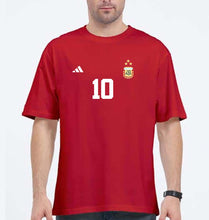 Load image into Gallery viewer, Argentina Fottball 10 Oversized T-Shirt for Men
