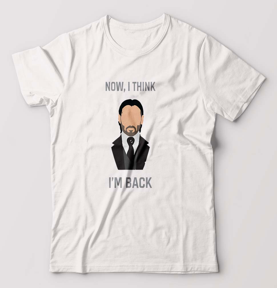 John Wick T-Shirt for Men-White-Ektarfa.online