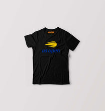 Load image into Gallery viewer, US Open Kids T-Shirt for Boy/Girl-Black-Ektarfa.online
