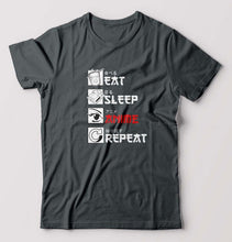 Load image into Gallery viewer, Eat Sleep Anime Repeat T-Shirt for Men
