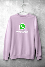 Load image into Gallery viewer, WhatsApp Unisex Sweatshirt for Men/Women-Light Pink-Ektarfa.online
