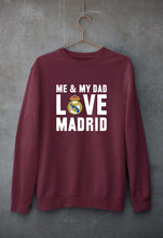 Load image into Gallery viewer, Love Real Madrid Unisex Sweatshirt for Men/Women-Maroon-Ektarfa.online
