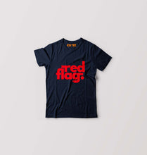 Load image into Gallery viewer, Red Flag T-Shirt for Boy/Girl-Navy Blue-Ektarfa.online
