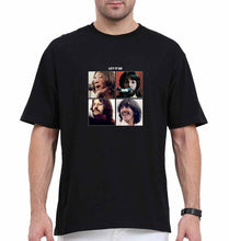 Load image into Gallery viewer, the beatles let it be Oversized T-Shirt for Men-Black-Ektarfa.online
