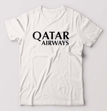 Load image into Gallery viewer, Qatar Airways T-Shirt for Men-White-Ektarfa.online
