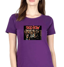 Load image into Gallery viewer, SKID ROW T-Shirt for Women-Purple-Ektarfa.online
