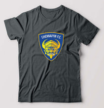 Load image into Gallery viewer, chennaiyin FC T-Shirt for Men-Steel grey-Ektarfa.online
