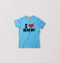 Load image into Gallery viewer, I LOVE BMW T-Shirt for Boy/Girl-Light Blue-Ektarfa.online
