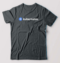 Load image into Gallery viewer, Kubernetes T-Shirt for Men-Steel grey-Ektarfa.online

