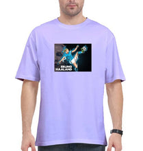 Load image into Gallery viewer, erling haaland Oversized T-Shirt for Men-Lavender-Ektarfa.online
