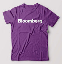 Load image into Gallery viewer, Bloomberg T-Shirt for Men-Purple-Ektarfa.online
