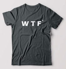 Load image into Gallery viewer, WTF T-Shirt for Men-Steel grey-Ektarfa.online
