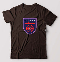 Load image into Gallery viewer, Odisha FC T-Shirt for Men-Coffee Brown-Ektarfa.online
