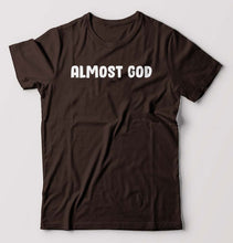 Load image into Gallery viewer, almost god T-Shirt for Men-Coffee Brown-Ektarfa.online
