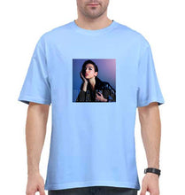 Load image into Gallery viewer, dua lipa Oversized T-Shirt for Men-Baby Blue-Ektarfa.online
