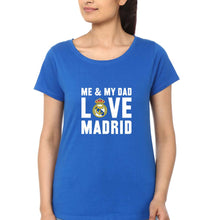Load image into Gallery viewer, Love Real Madrid T-Shirt for Women-Royal Blue-Ektarfa.online
