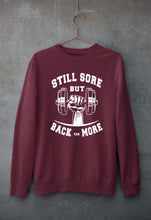 Load image into Gallery viewer, Gym Unisex Sweatshirt for Men/Women-Maroon-Ektarfa.online
