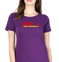 Load image into Gallery viewer, hotwheelz T-Shirt for Women-Purple-Ektarfa.online

