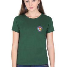 Load image into Gallery viewer, bits pilani T-Shirt for Women-Dark Green-Ektarfa.online
