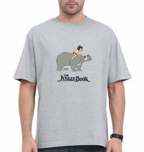 Load image into Gallery viewer, jungle book Oversized T-Shirt for Men-Grey-Ektarfa.online
