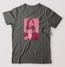 Load image into Gallery viewer, dua lipa T-Shirt for Men-Charcoal-Ektarfa.online
