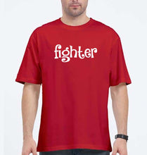 Load image into Gallery viewer, fighter Oversized T-Shirt for Men
