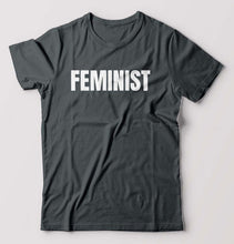 Load image into Gallery viewer, feminist T-Shirt for Men-Steel grey-Ektarfa.online
