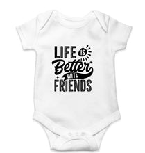 Load image into Gallery viewer, life is better with friends Kids Romper For Baby Boy/Girl
