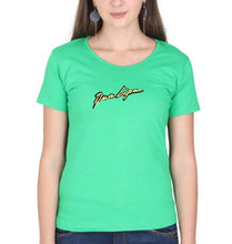 Load image into Gallery viewer, dua lipa T-Shirt for Women-Flag Green-Ektarfa.online

