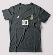 Load image into Gallery viewer, Argentina Fottball 10 T-Shirt for Men-Steel grey-Ektarfa.online
