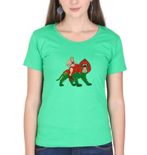 Load image into Gallery viewer, heman T-Shirt for Women-Flag Green-Ektarfa.online

