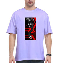Load image into Gallery viewer, Michael Jackson Oversized T-Shirt for Men-Lavender-Ektarfa.online

