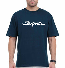 Load image into Gallery viewer, Supra Oversized T-Shirt for Men-Petrol Blue-Ektarfa.online
